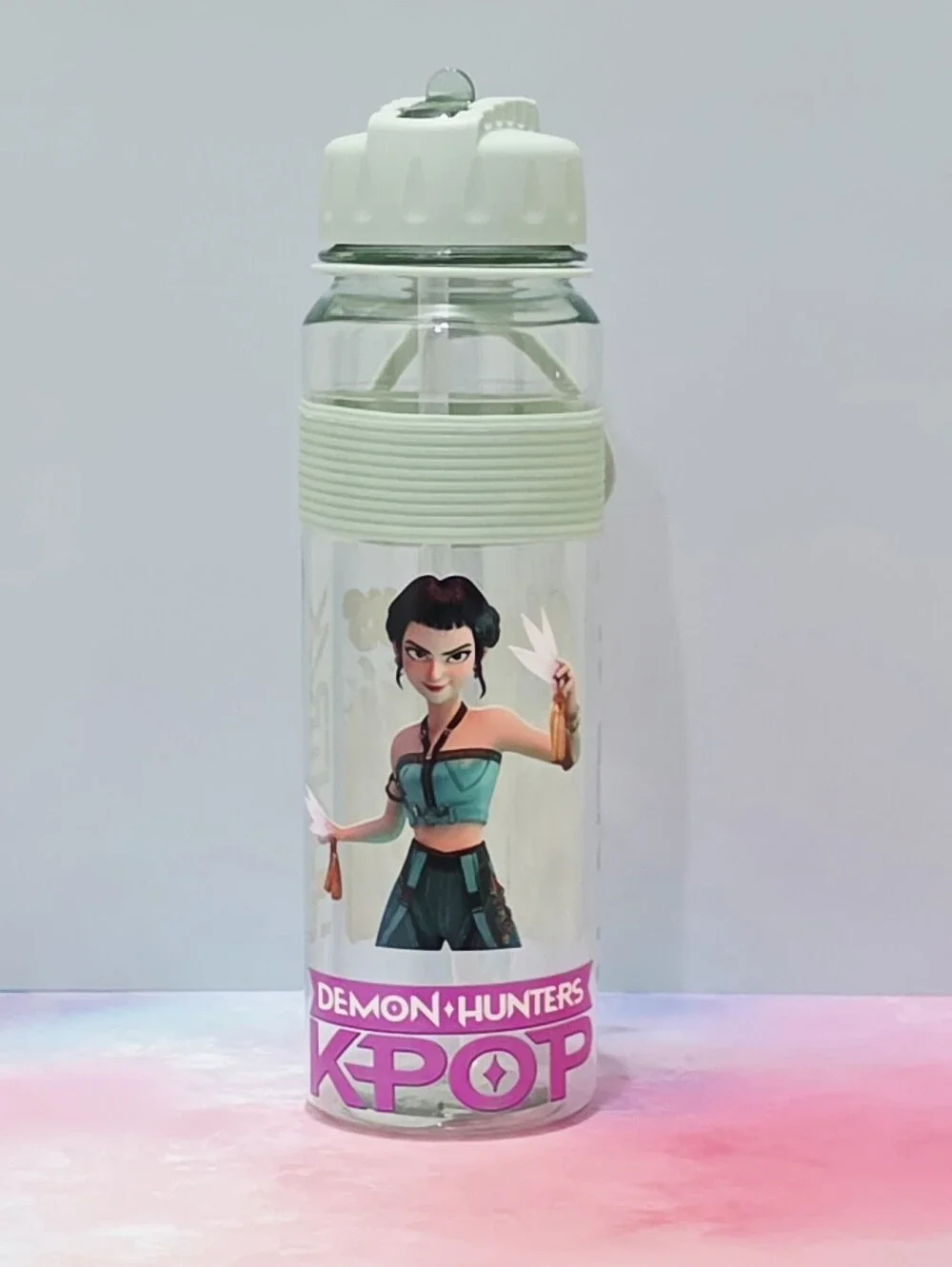 Hand-Designed K-POP Demon Hunters, Huntrix, Saja Boys, Zoey Water Bottle